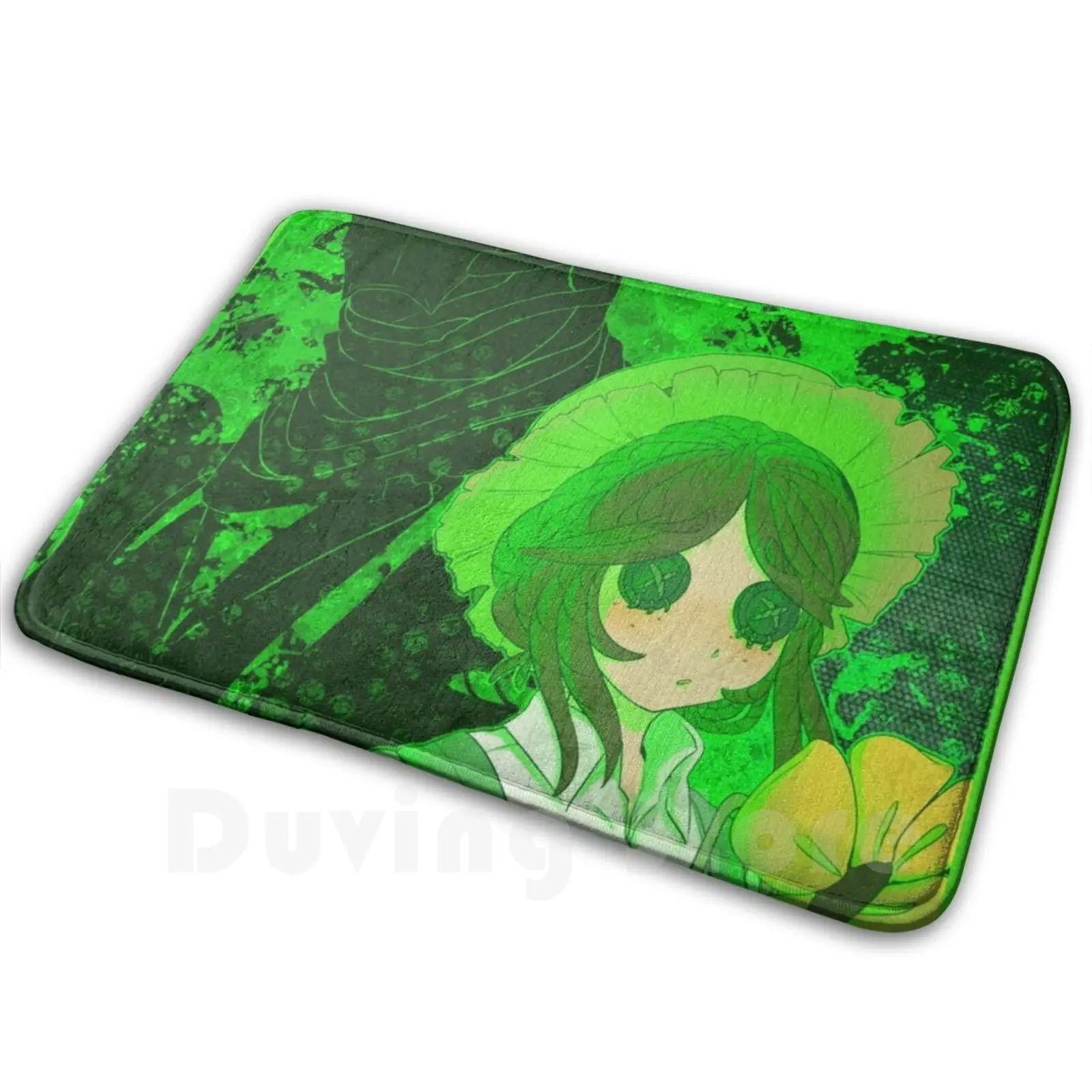 Identiti V-Mat Rug Carpet Anti-Slip Floor Mats Bedroom Identity V Identity 5 Woods Gardener Planter