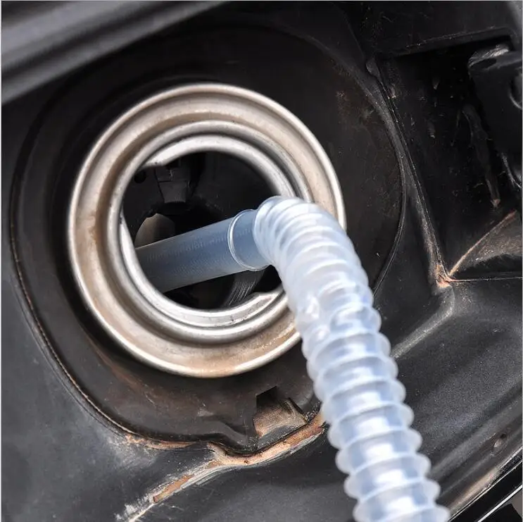 Portable Manual Car Siphon Hose Liquid Gas Transfer Hand Oil Water Pump Sucker Emergency Siphon for Car Motorcycle