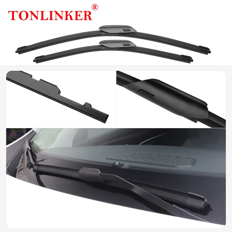 TONLINKER Car Wiper Blades For GWM Haval Jolion 2021 2022 2023 Car Accessories Front Windscreen Wiper Blade Brushes Cutter Goods