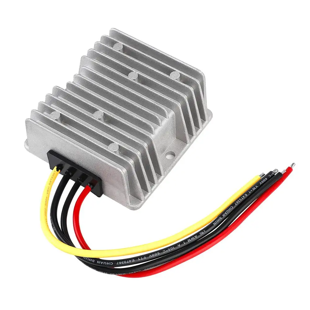 30V-90V to 12V 10A 120W DC DC Converter Transformer Voltage Regulator Step Down Module Waterproof Power Supply for LED Car Solar