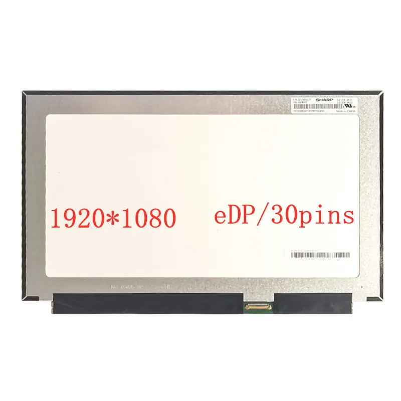 13.3“ Laptop LCD Screen IPS display LQ133M1JW15-E N133HCE-GP1 NV133FHM-N52 LP133WF4 SPB1 LTN133HL09 eDP 30 pin 1920X1080 panel