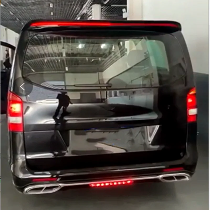 led rear roof spoiler additional brake light turn signal for Mercedes Benz Vito v250 v260 metris 2016-21