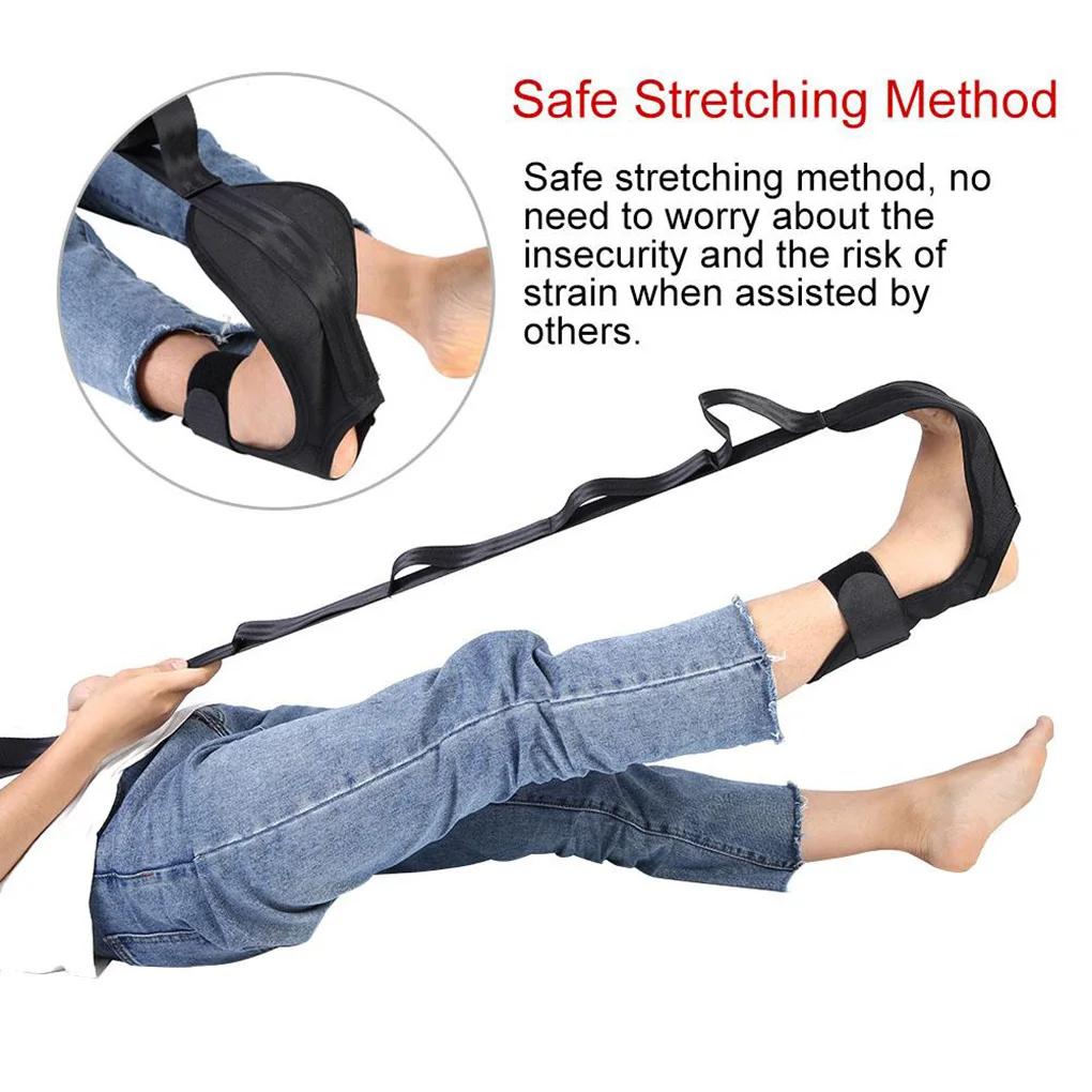 Yoga Stretching Strap Bänder Erweiterung Strap Bein Pull Band Frauen Männer Fuß Stretching Ausübung Verstellbaren Riemen