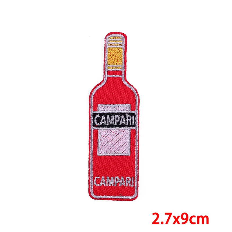 Cute Bottle Patch Milk Drink Iron On Embroidered Patches On Kids Clothes Applique DIY Cartoon Cup Patches For Clothing Stickers