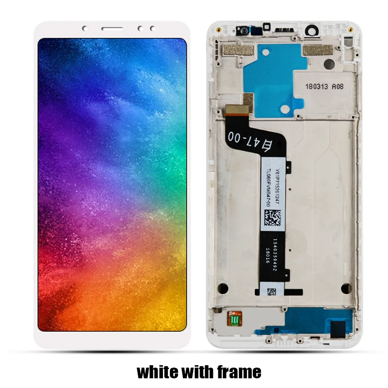 For Xiaomi Redmi Note 5 Display Screen Touch Digitizer Assembly For 5.99 inch Redmi Note 5 Pro Phone With Frame