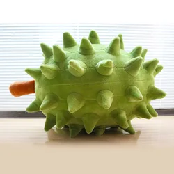 Durian avocado soft stuffed plush toy simulation fruit pillow children's toys decoration holiday gift 1Pcs 23 cm / 40 cm WJ122