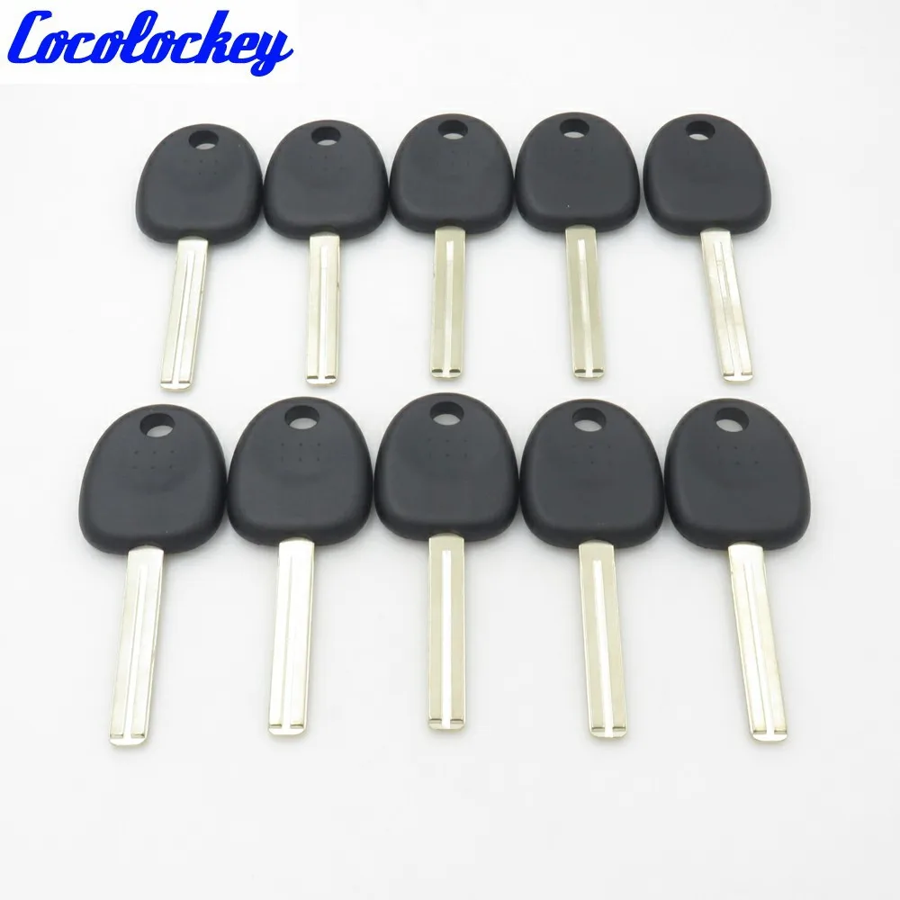 

Transponder Chip Blank Key Case Shell For Hyundai Ignition Key Blank Tibby Blade NO LOGO 10pcs/lot Cocolockey