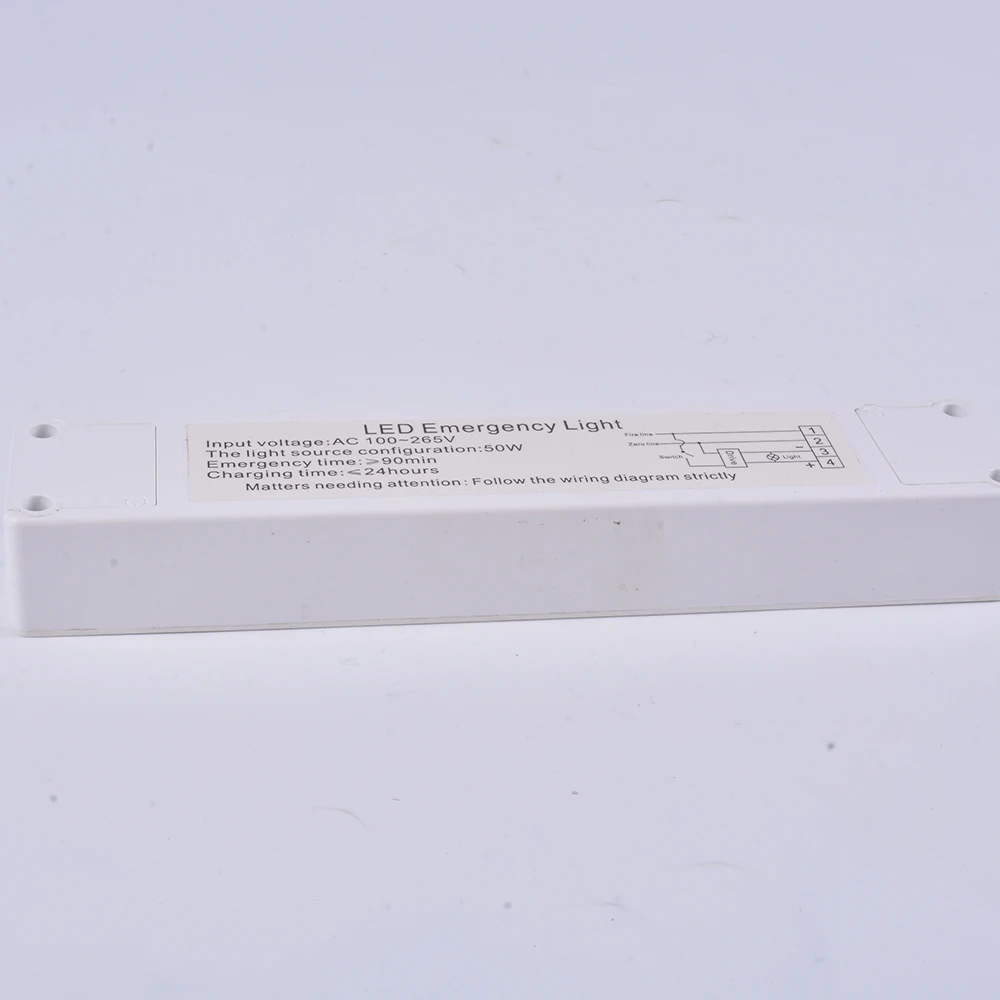 led emergency power supply 50W wide voltage led panel light fluorescent tube downlight failure emergency 3 hours