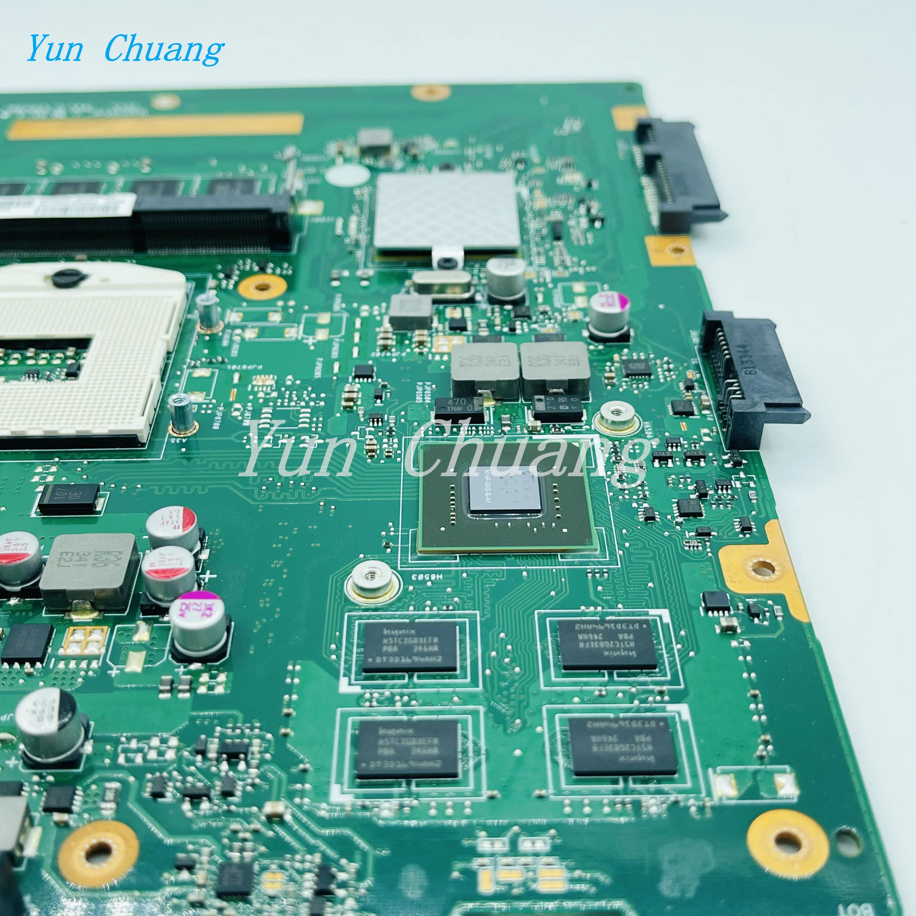 Imagem -04 - Laptop Motherboard Mainboard para Asus X75vc X75vb X75vd X75v com 4gb-ram Gt740m Gt720m 2gb Suporte i3 i5 i7 X75vb Rev:2.0