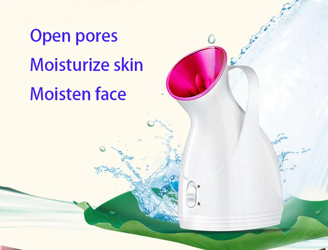 

Hot atomizing steamed face, Opens the pores, Mist spray, FACE water spray, Moisturize skin moisten face and face steaming device