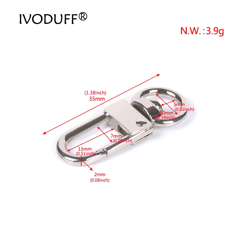 Cute Snap Dog Hook,Metal Clasp For Chain Hook Bag Hardware For Leather Bag Strap, DIY Bag Metal Accessories