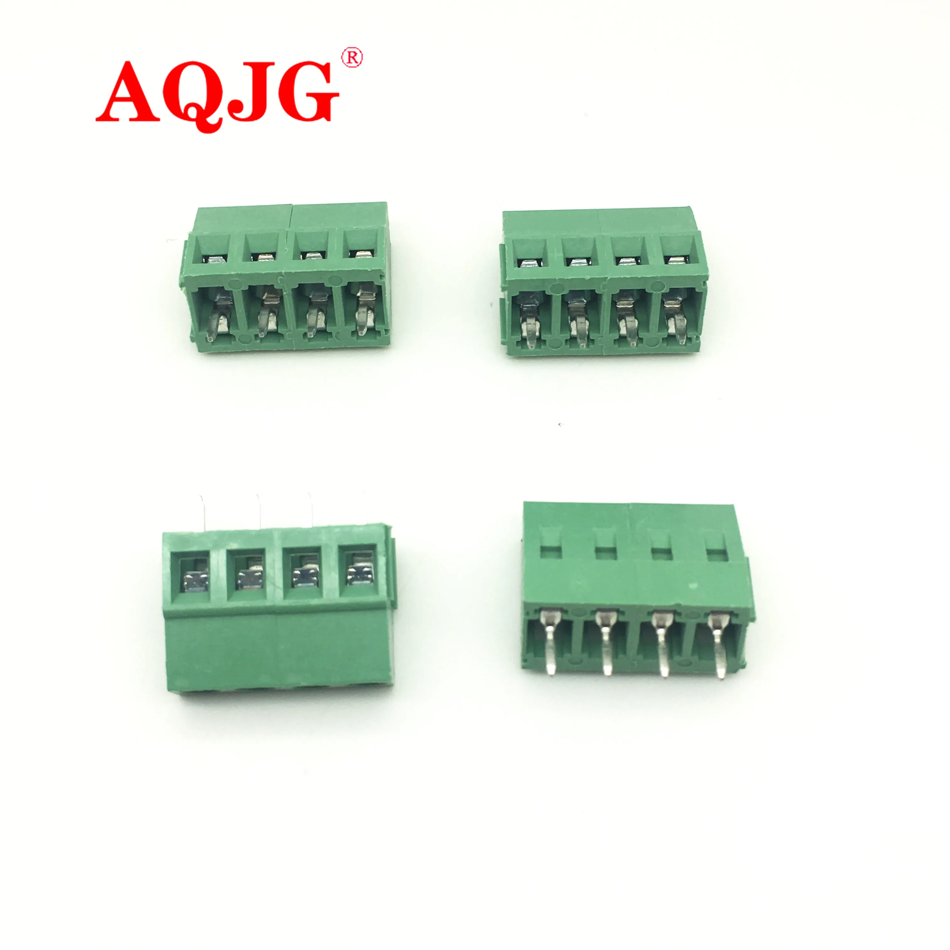 100PCS KF128 5.0 2P KF128-3P Screw Terminal PCB Spliced Terminal 2 Pin 3 Pin 5.0mm Pitch KF128-2P DG128