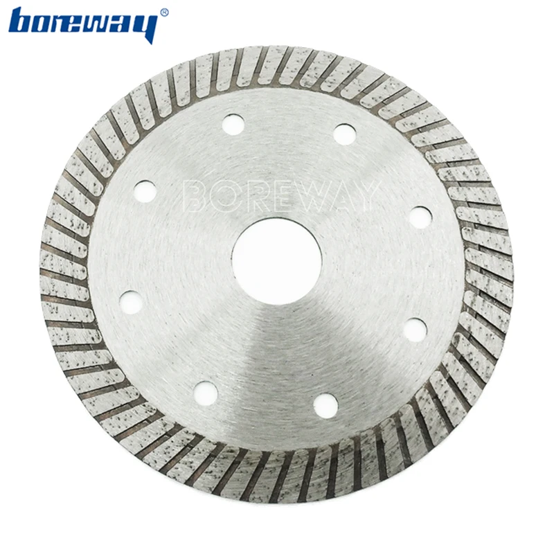 Boreway 1PC Hot pressing 105mm High Quality Diamond Saw Blade Circular Cutting Disc for marble Brick of Pottery and Porcelain