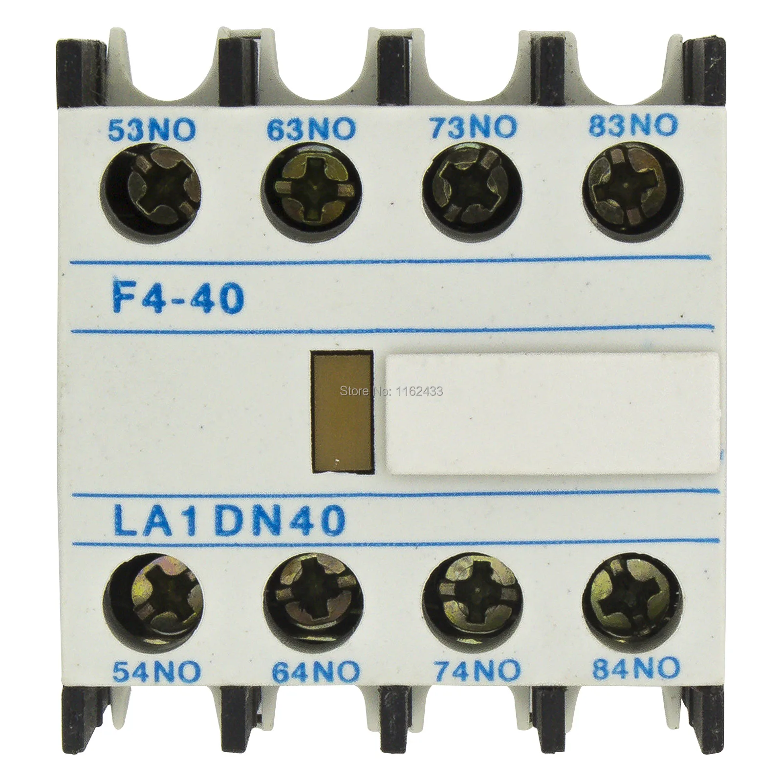 LA1-DN40 F4-40 4NO auxiliary contact block for CJX2 LC1-D AC contactor