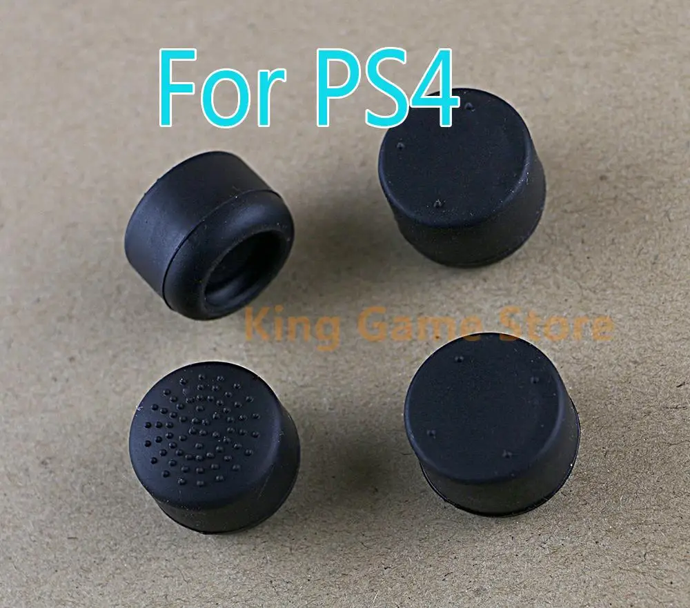 2pcs=1pair Heighten Cap Silicone Analog Thumb Stick Grips Cap Cover grips Cap for ps4 Controller