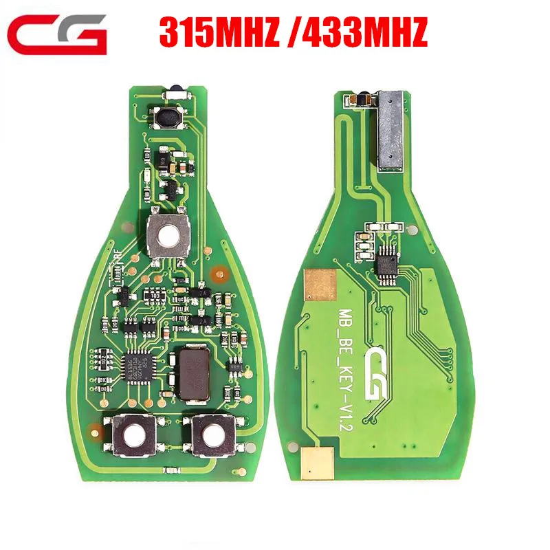 

Newest CGDI MB BE Key for Mercedes for Benz CG BE Key 315MHZ / 433MHz Support all FBS3 Smart Remote Key can be reused