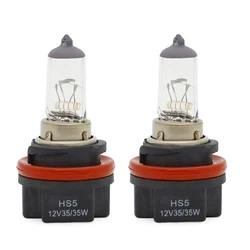 Pack of 2 35/35w Halogen White Headlight Bulb Light For Honda PCX125 PCX150 PCX 125 HS5