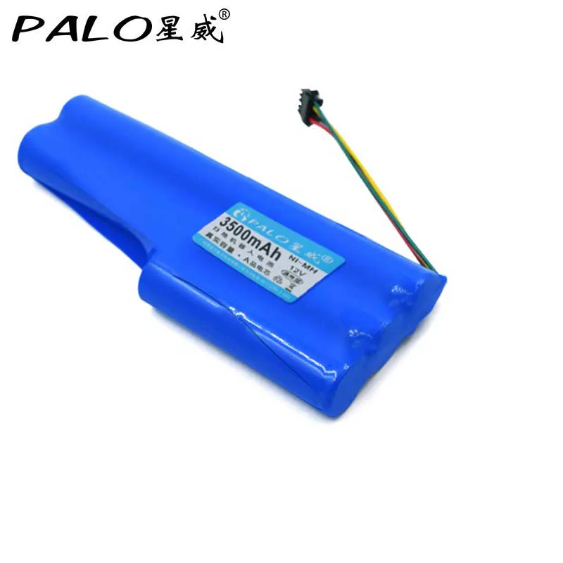 

Palo 12V 3500mAh NI-MH Rechargeable Battery Pack SC For Ecovacs Deebot D520 D526 Sweeper Robot T3 T5 Vacuum Cleaner Battery