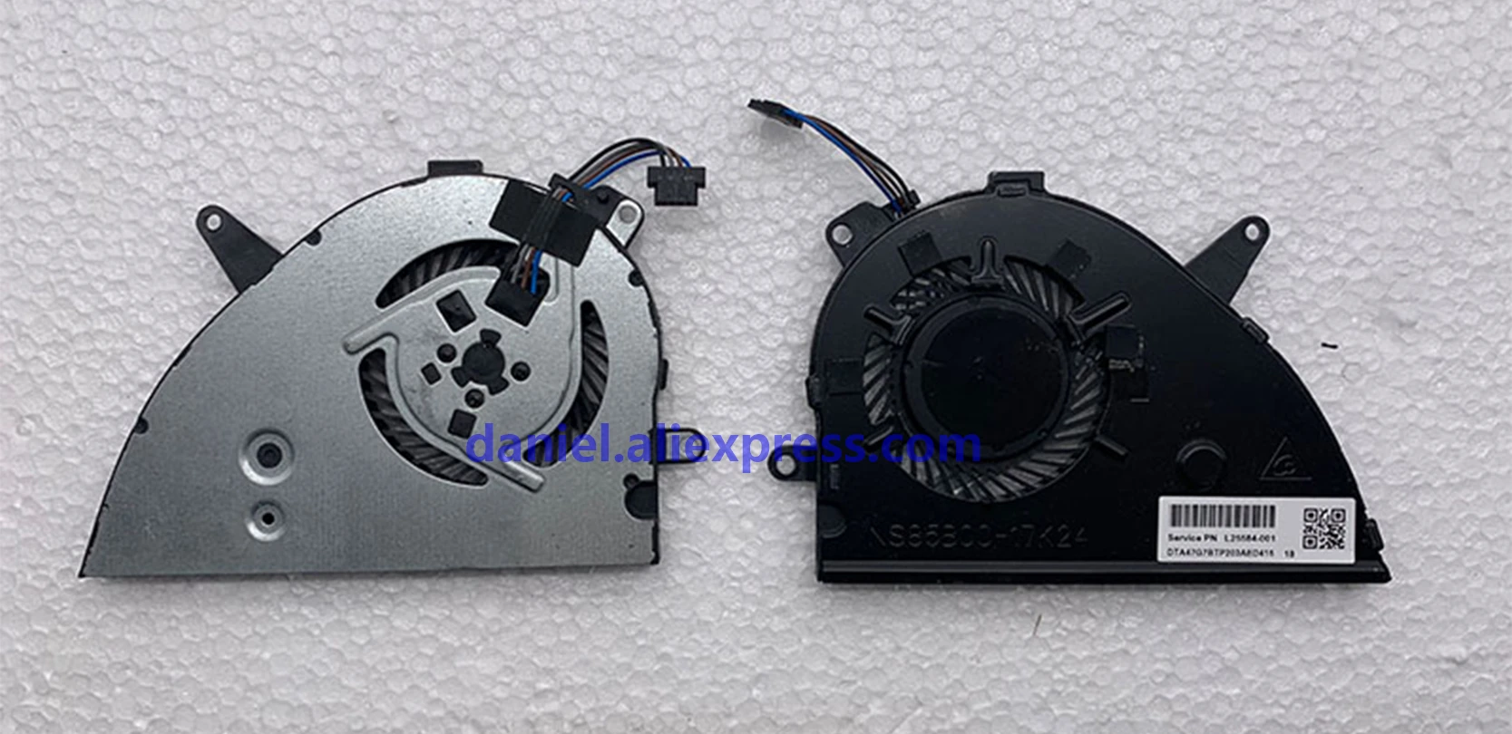 Ventilateur de refroidissement CPU d'origine pour Pavilion 15-CS00615T 15-CS0053CL 15-CS ventilateur de processeur refroidisseur L25584-001 NS85B00-17K24