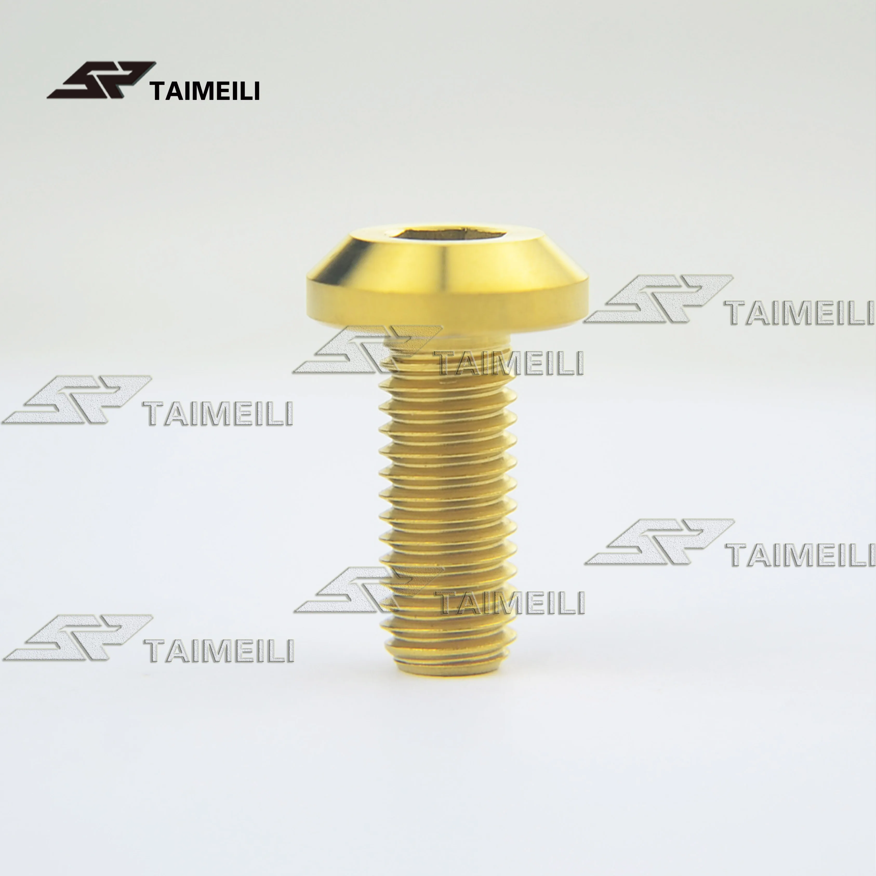 1pcs/ motorcycle brake disc fixing screw titanium alloy GR5 material M8x15/20/25/30/35/40mm