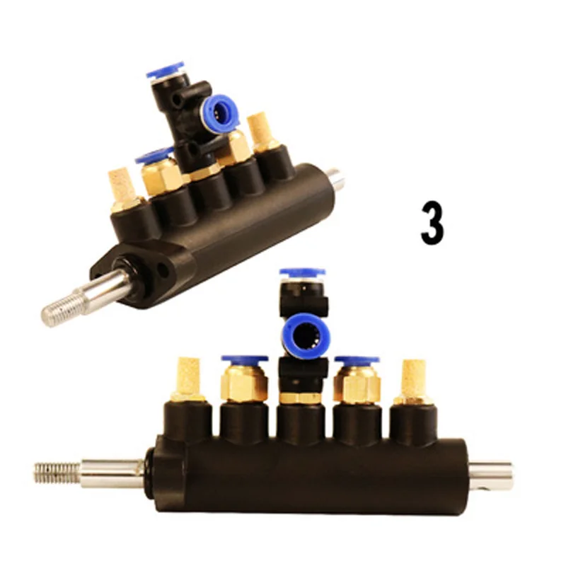 Hot Air Control Five Way Foot Pedal Valve Wheel Repairing Tool Tire Changer Machine