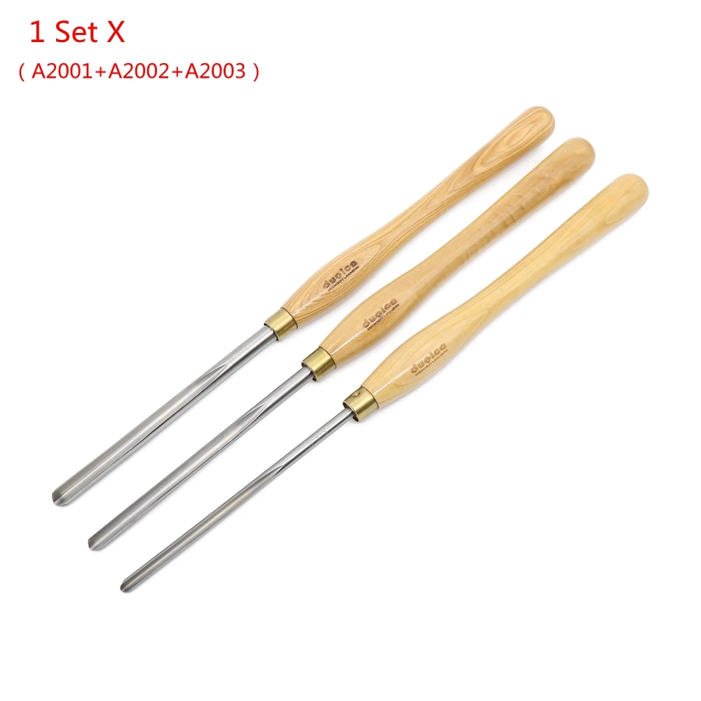 HSS A2001 A2002 A2003 Bowl Gouge Set Wood Lathe Turning Woodworking Tools