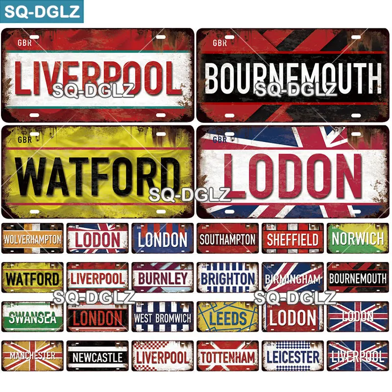 Matrícula UK de dónde es: La placa metálica que me conectó con mi herencia británica