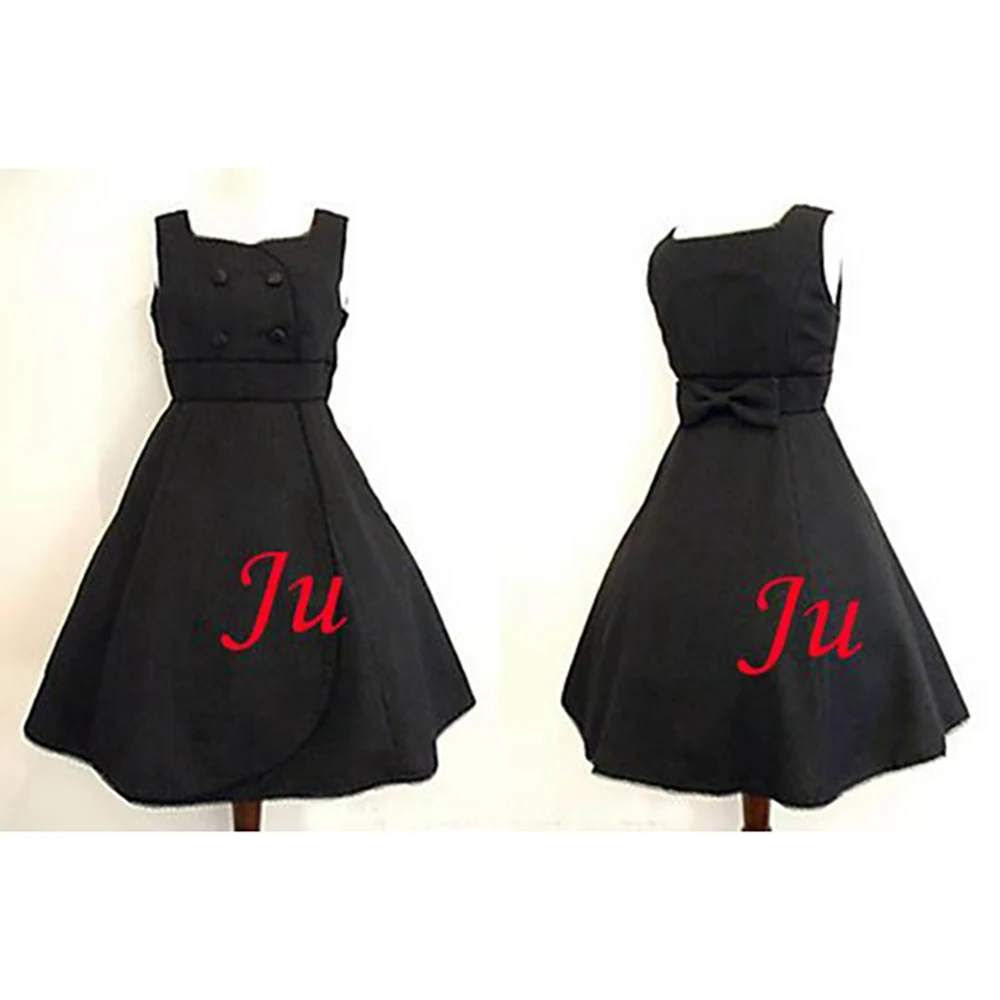 

fondcosplay sweet Gothic Lolita Punk Fashion black Dress Cosplay Costume CD/TV[CK896]