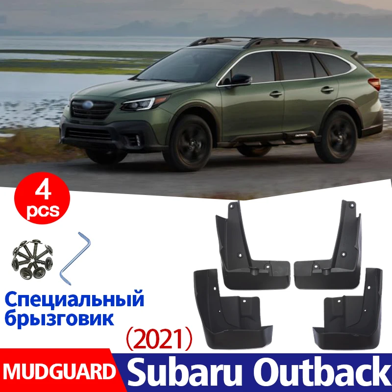 Mudflaps FOR Subaru Outback 2021 2022 Mudguard Fender Mud Flap Guard Splash Mudguards Car Accessories Auto Styline Front Rear