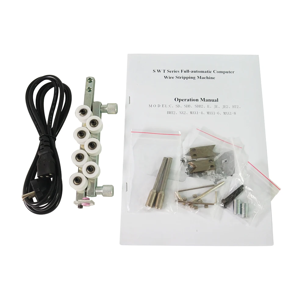 Imagem -06 - Computador Fio Peeling Striping Máquina de Corte com Fio Elétrico Máquina de Alimentação Wf01s para a Máquina Terminal Swt508c