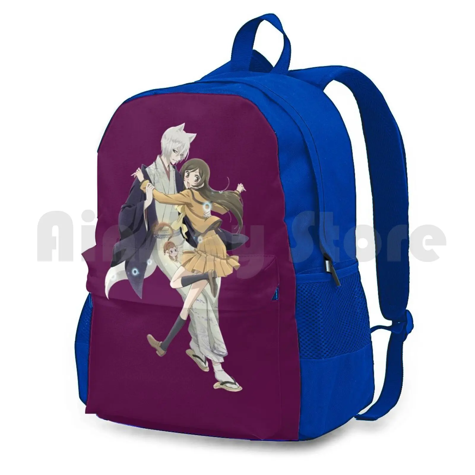 Kamisama Outdoor Hiking Backpack Waterproof Camping Travel Tomoe Nanami Momozono Familiar God Kamisama Kiss Kamisama