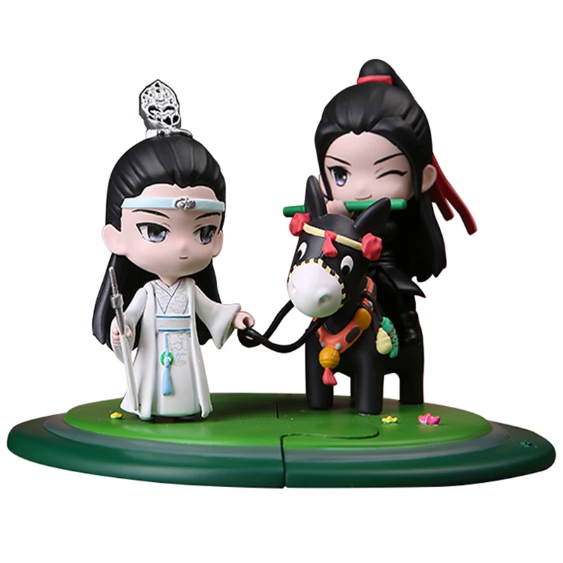 Cartoon Blind Box Wei Wuxian Lan WangJi Blind Box Creative Mo Dao Zushi Anime Toy Figure Mystery Box LC101