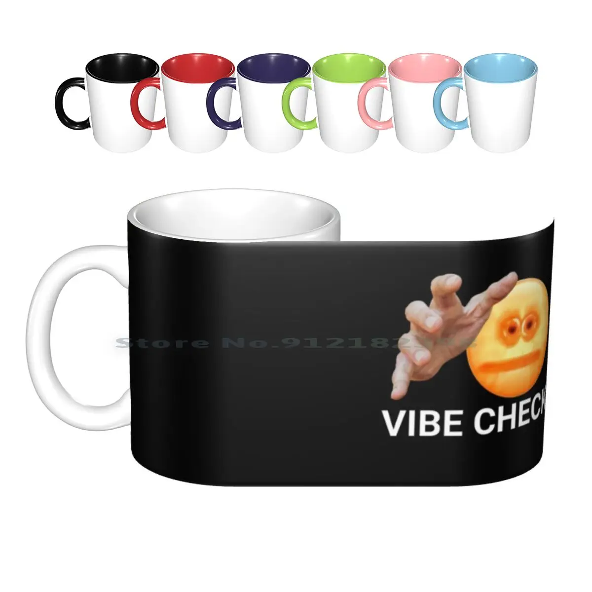 Vibe Check Screen Reaching Meme Ceramic Mugs Coffee Cups Milk Tea Mug Vibe Check Screen Reaching Meme Dank Memes Vibe Checks