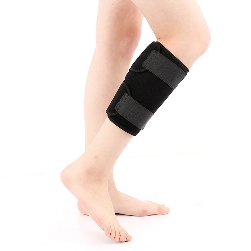 1Pcs BYEPAIN Calf Shin Support Brace, Adjustable Brace Compression Leg Sleeve Wrap Band for Running, Sports - Great Shin Support