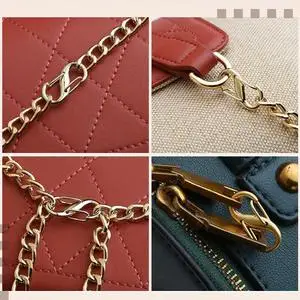 5 /10 pz borsa a catena regolazione fibbia cinturino fibbia borsa lunghezza catena regolatore accorcia catena riparazione pacchetto fibbia accessori