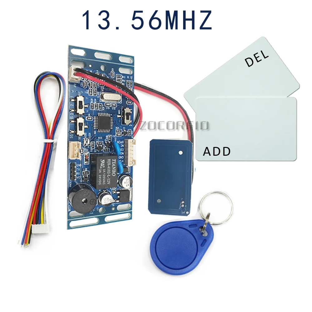 

13.56Mhz 15000 user RFID Proximity Access Control System Board Building intercom module Embedded Access Control module