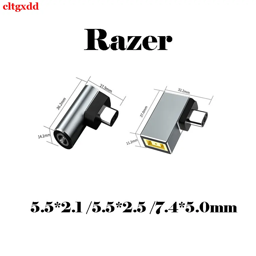 FOR Razer notebook power adapter round DC5.5*2.1/5.5*2.5/7.4*5.0/square mouth power adapter round hole round mouth power supply