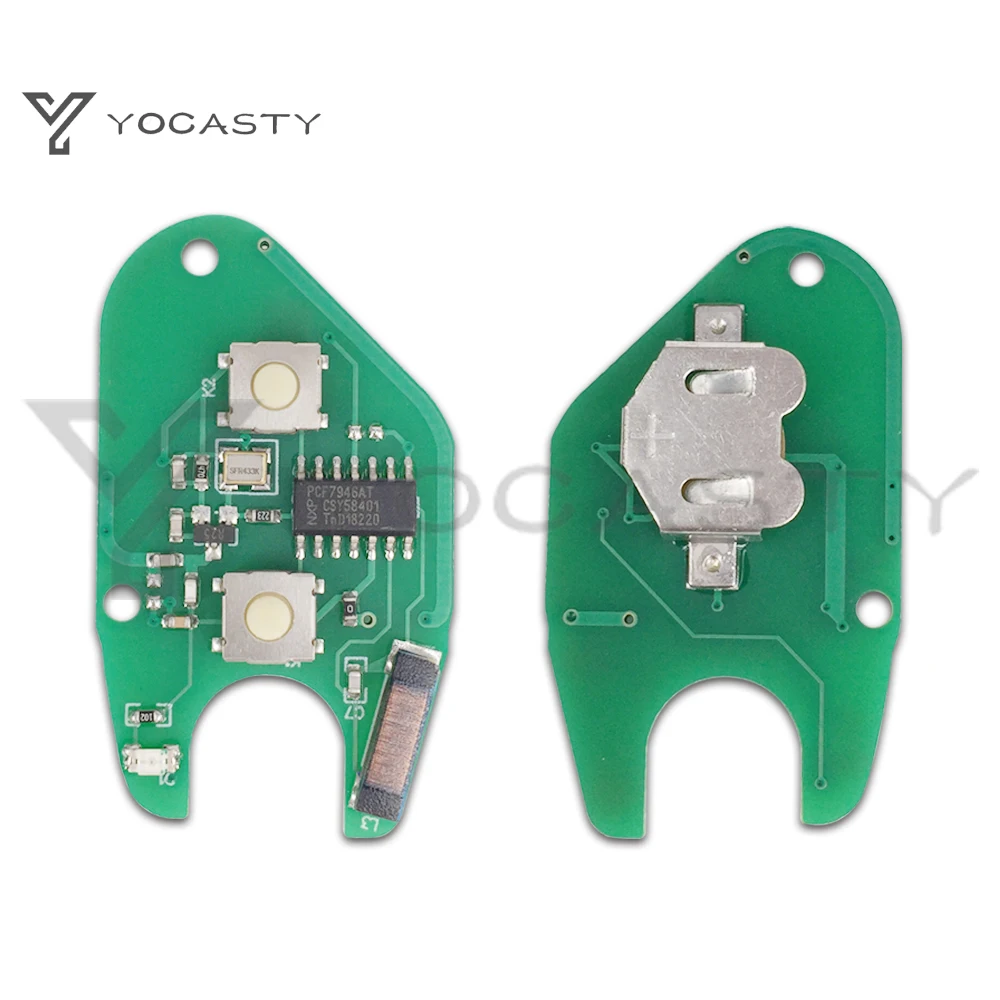 YOCASTY P/N: 91167009 PCF7946A NE73 Remote Car Key For Renault Master Traffic Kangoo Interstar Primastar Vauxhall Vivaro