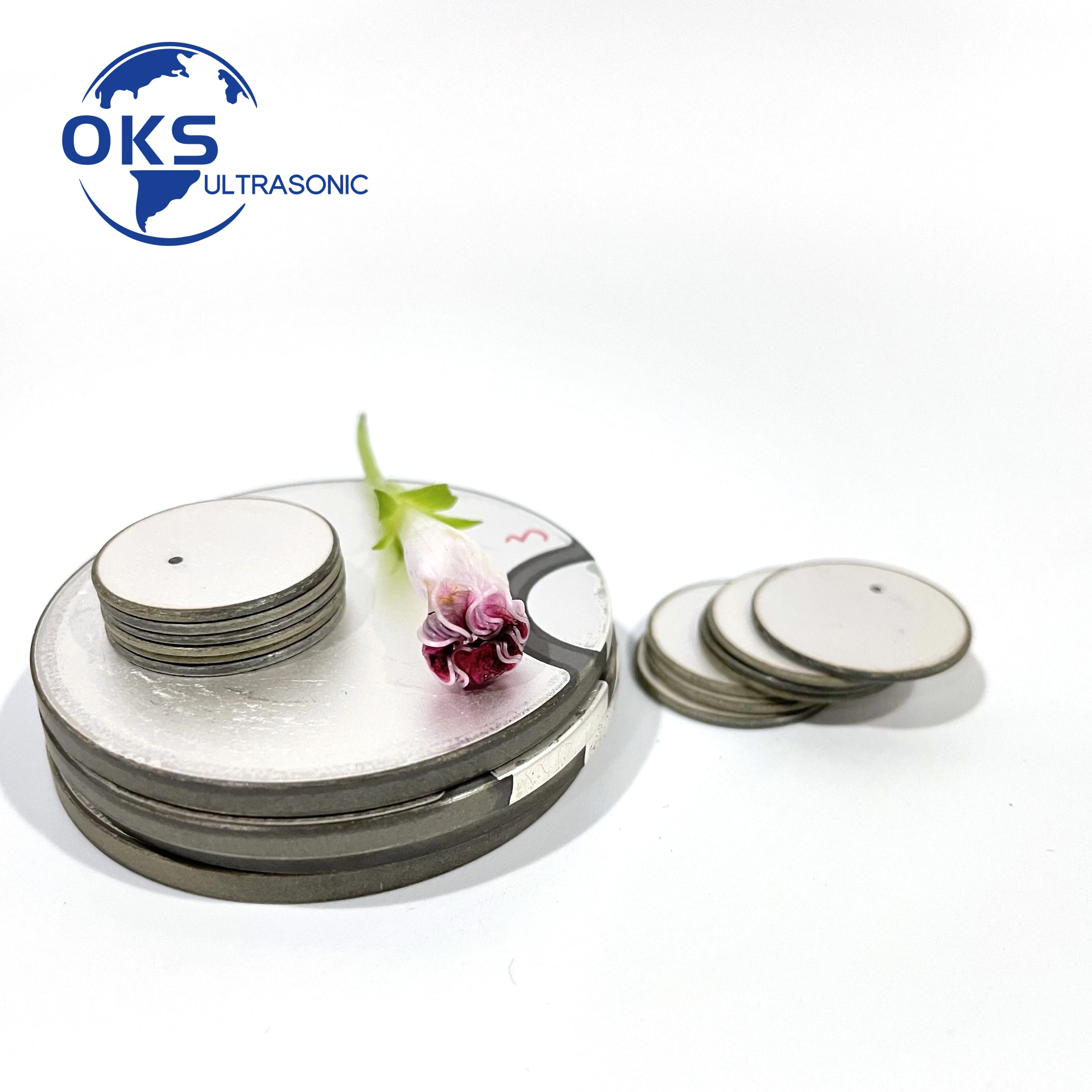 50mm Disc Piezoceramic for Underwater Transducers, Detectors, Flow Meters, Medical, Aviation