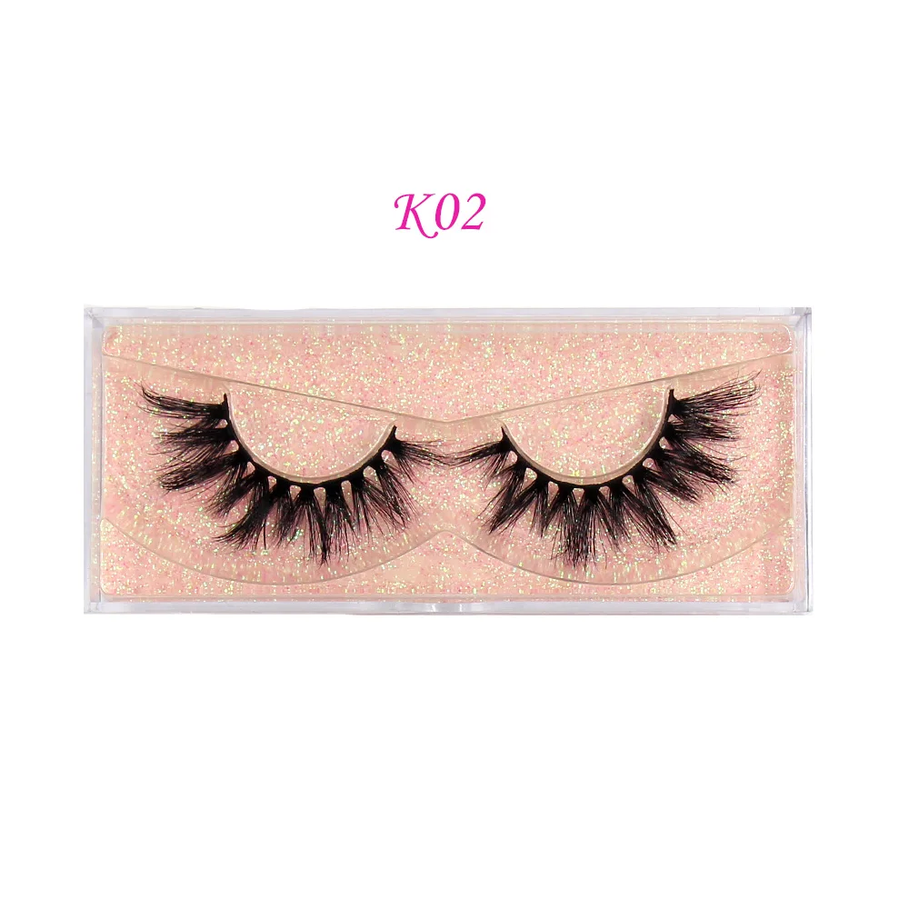 LEHUAMAO 5D Nerz Wimpern Langlebig Nerz Wimpern Natürliche Dramatische Volumen Wimpern Verlängerung Dicken Langen 3D Falsche Wimpern – Detail 6
