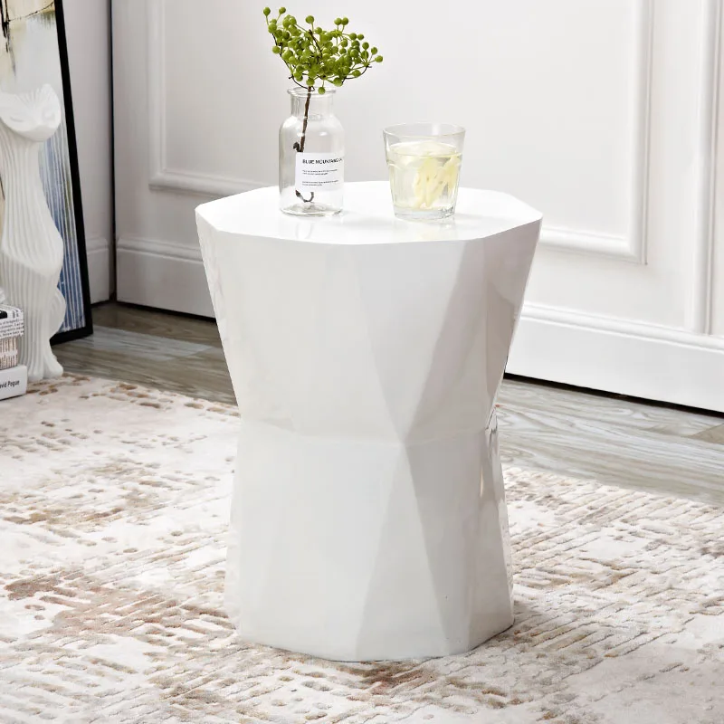 Creative Light Geometric Modern Minimalist Casual Small Side Table