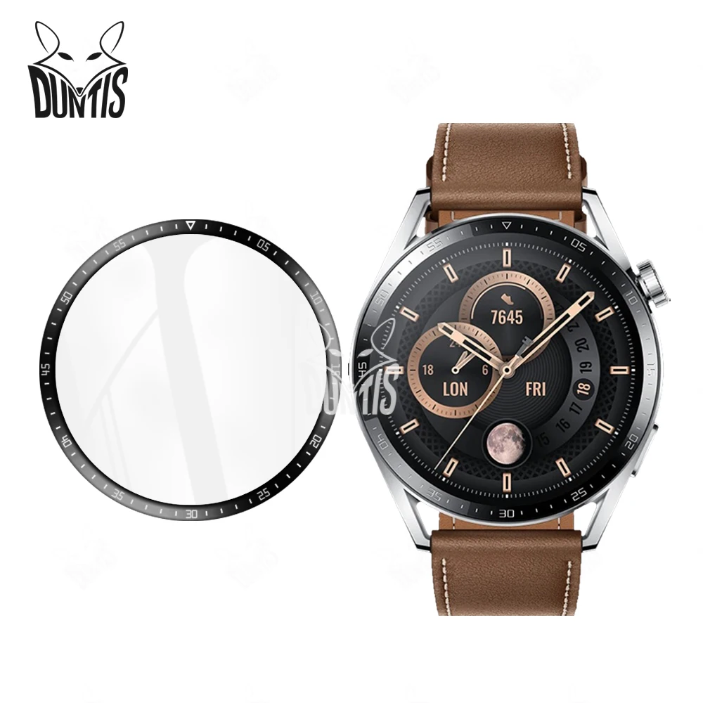 Protector de pantalla 20D para Huawei Watch GT3 GT2 42mm 46mm película antiarañazos para Huawei Watch GT 3 2 accesorios de película protectora