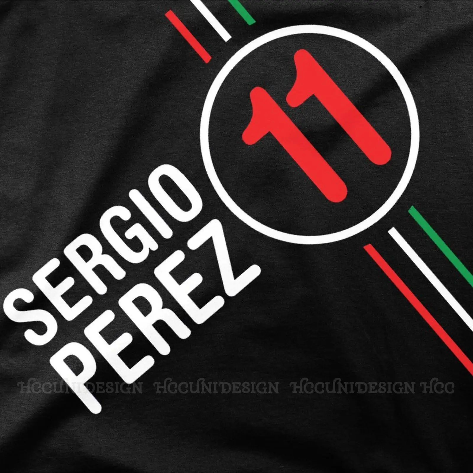 Formula 1 New Arrival T-Shirt Sergio Perez  Formula 1 Motorsports Racing Design Crewneck Cotton O NECK Short Sleeved  Adult