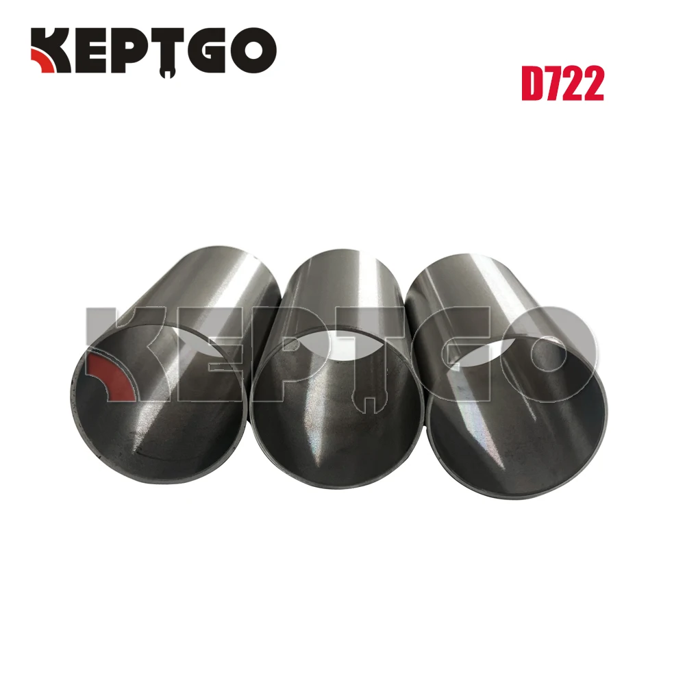 New D722 Cylinder Liner  Semi-finished For Kubota 3 Pcs