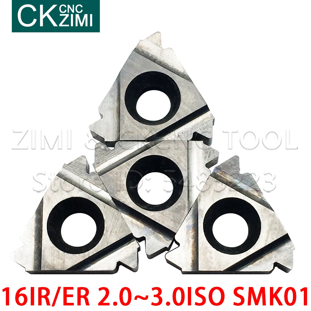 16IR 16ER 2.0ISO 2.5ISO 3.0ISO SMK01 Carbide Lắp Bên Trong Cùng Đường Chỉ May Dụng Cụ Xoay CNC Công Cụ Carbide Biến Lắp Cho Nhôm