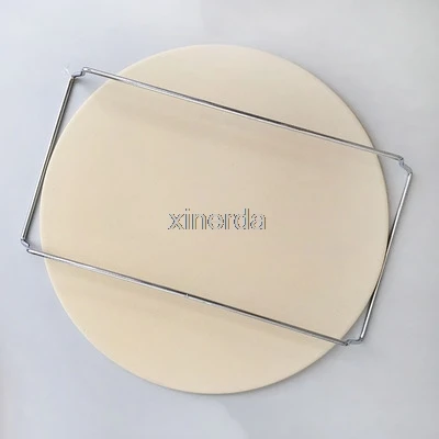 9/11/12/13/15\'\' Pizza Stone Board Round Fire-resistant Ceramic Insulation Plate Pizza Pan 9 Inch Pizza Stone