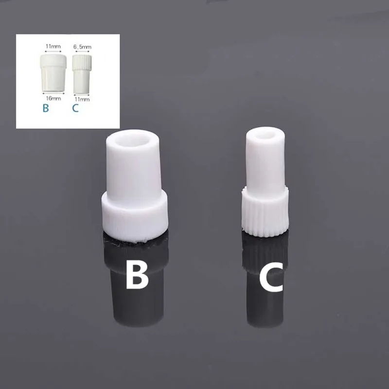 

10pcs Dentist Tool Disposable Surgical Dental Suction Tube Convertor Saliva Swivels Ejector Suction Adaptor Tips