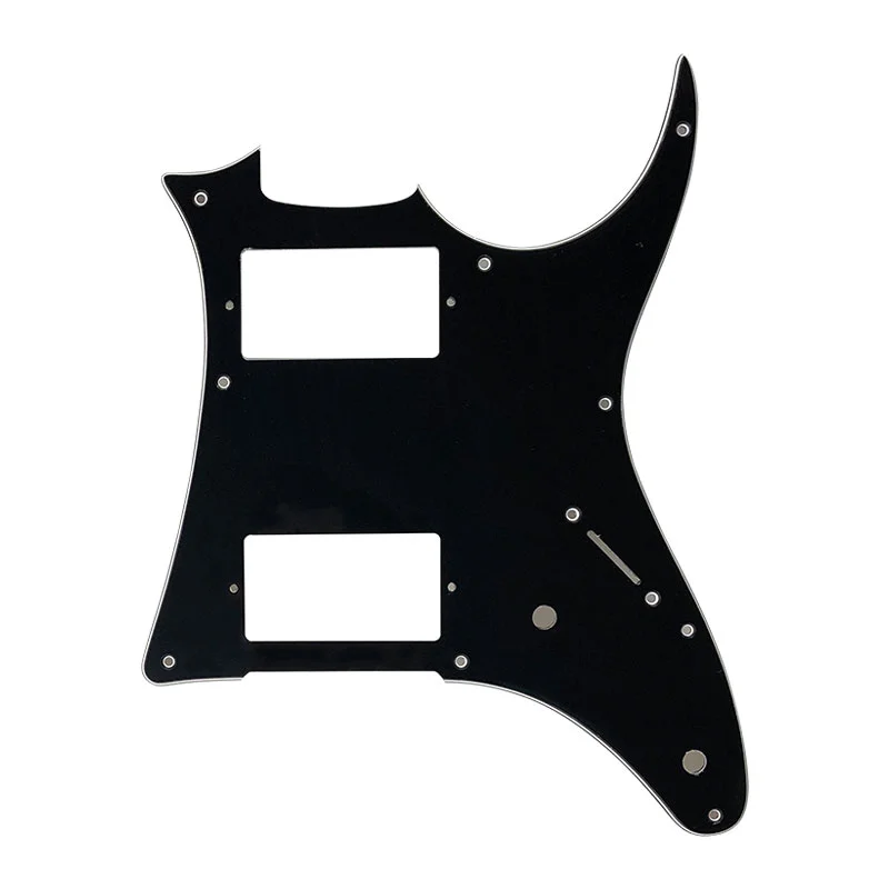 

Black 3 Ply Pickguard for 10 Hole Screws MIJ Ibanez RGX20 Guitar Pickguard Humbucker HH Pickup Scratch Plate Guitar Accessories