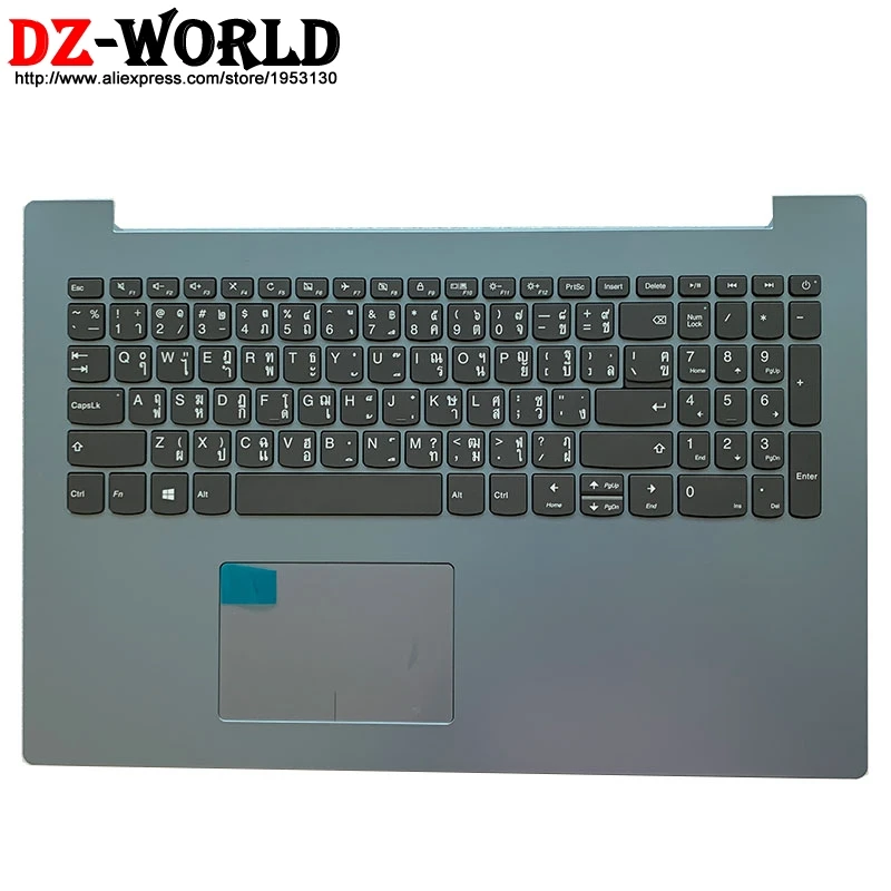 New TH Thai Keyboard With Shell C Cover Palmrest Upper Case  for Lenovo Ideapad 320-15ISK IKB IAP ABR AST Laptop 5CB0N86322