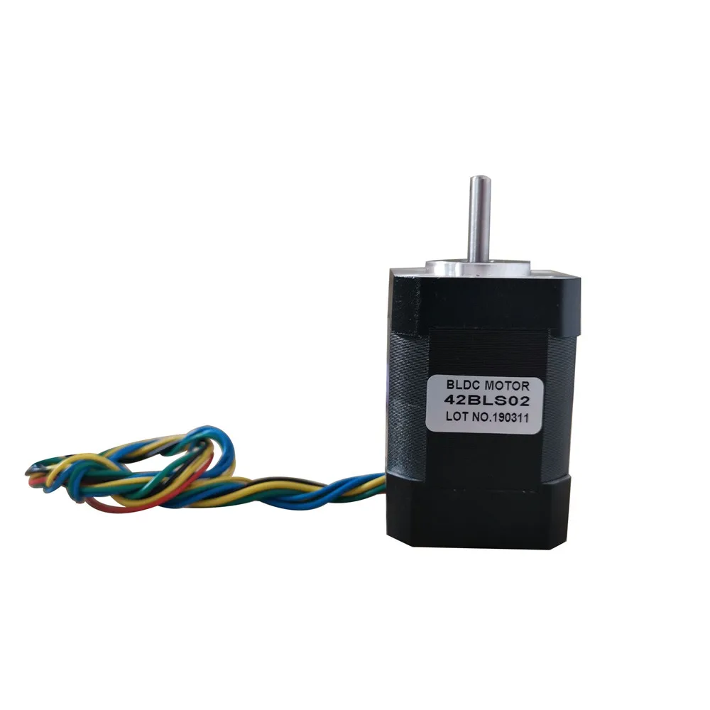 Imagem -03 - Motor dc sem Escova com Sensor Hall Motor 3.3a 52w Comprimento: 61 mm 24v 0125nm 4000rpm Fases Estágios 42bls02